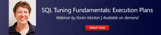 SQL Tuning Fundamentals: Execution Plans